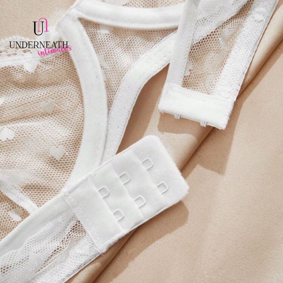 Kendall Set (with underwire) - White (S/M & L)