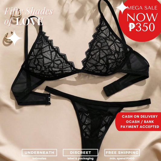 Brunette Set - Black (S/M & L)