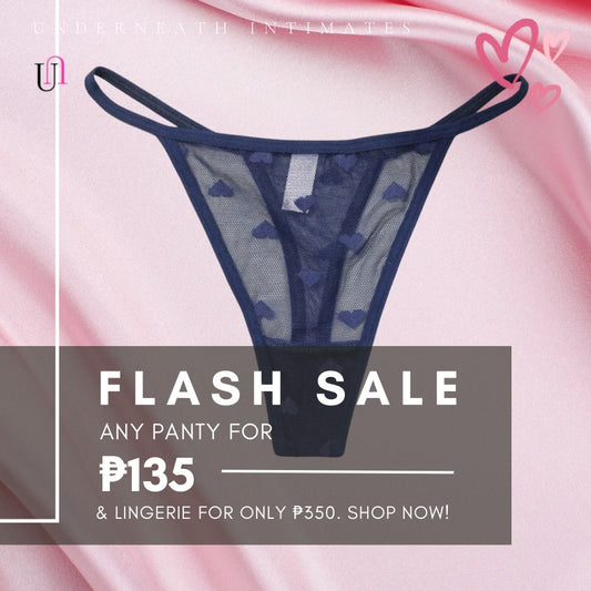 Glam - Navy Blue (Freesize)