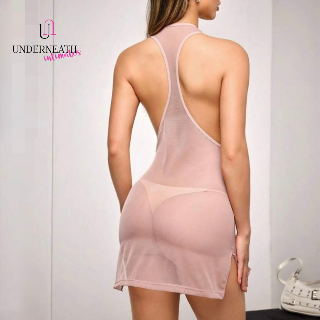 Latina Sheer Cover-up - Skin tone (S/M & L)