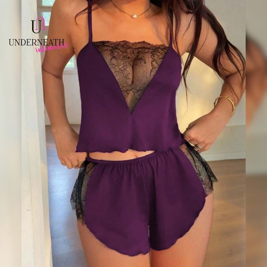Tiffany Set - Purple (S/M & L)