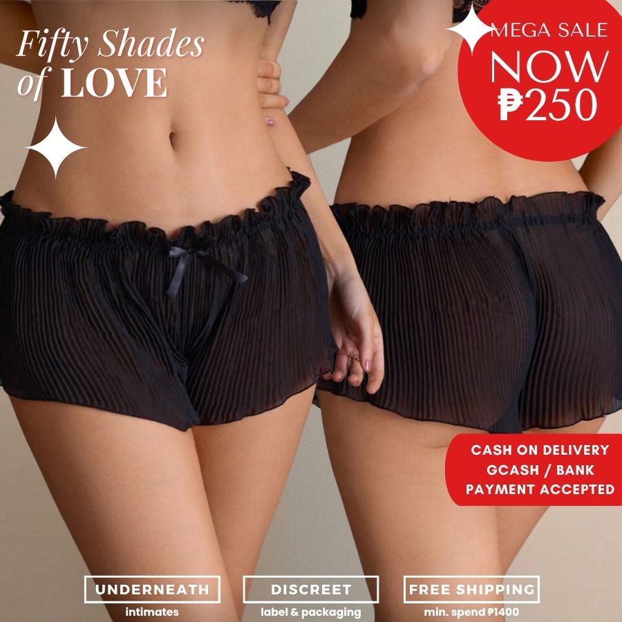 Cheeky Boyshorts - Black (S/M & L/XL)