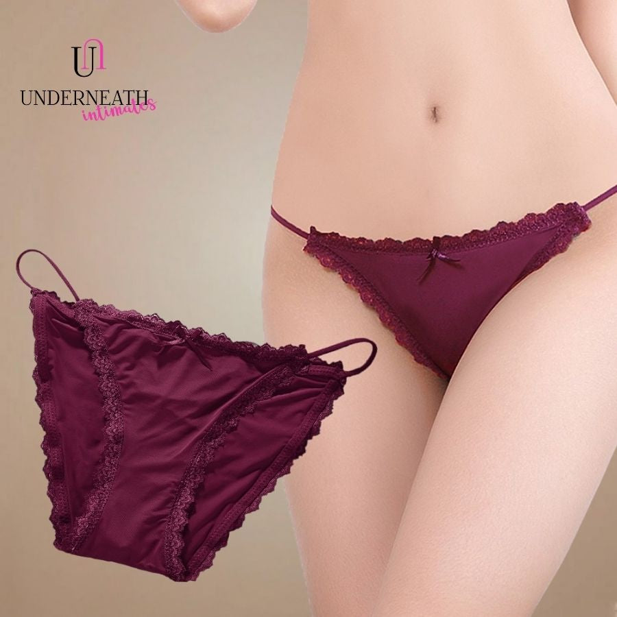 Date Night - Wine Red (Freesize)