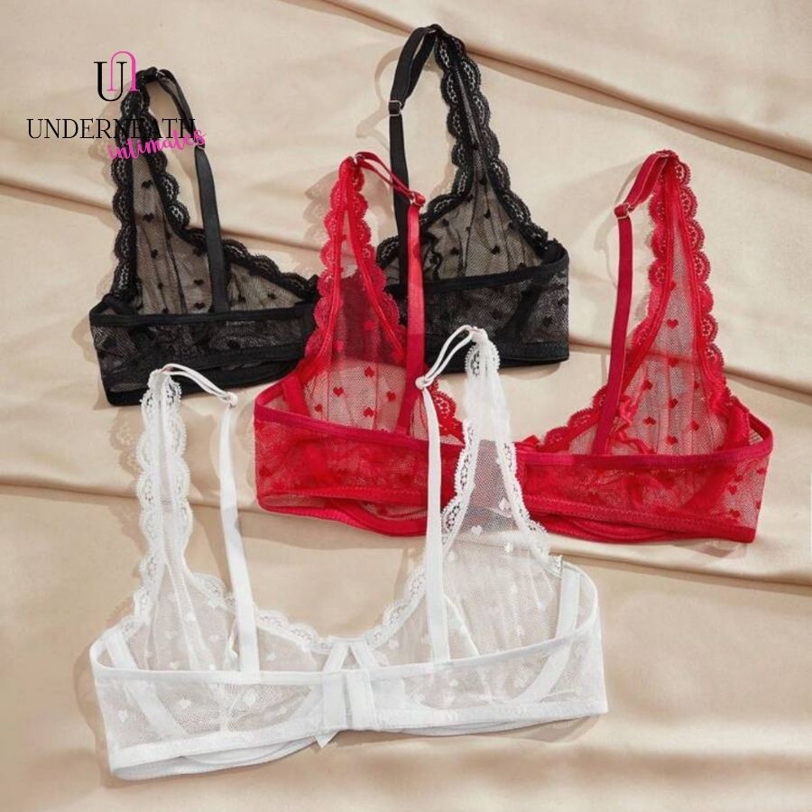Kendall Set (with underwire) - White (S/M & L)