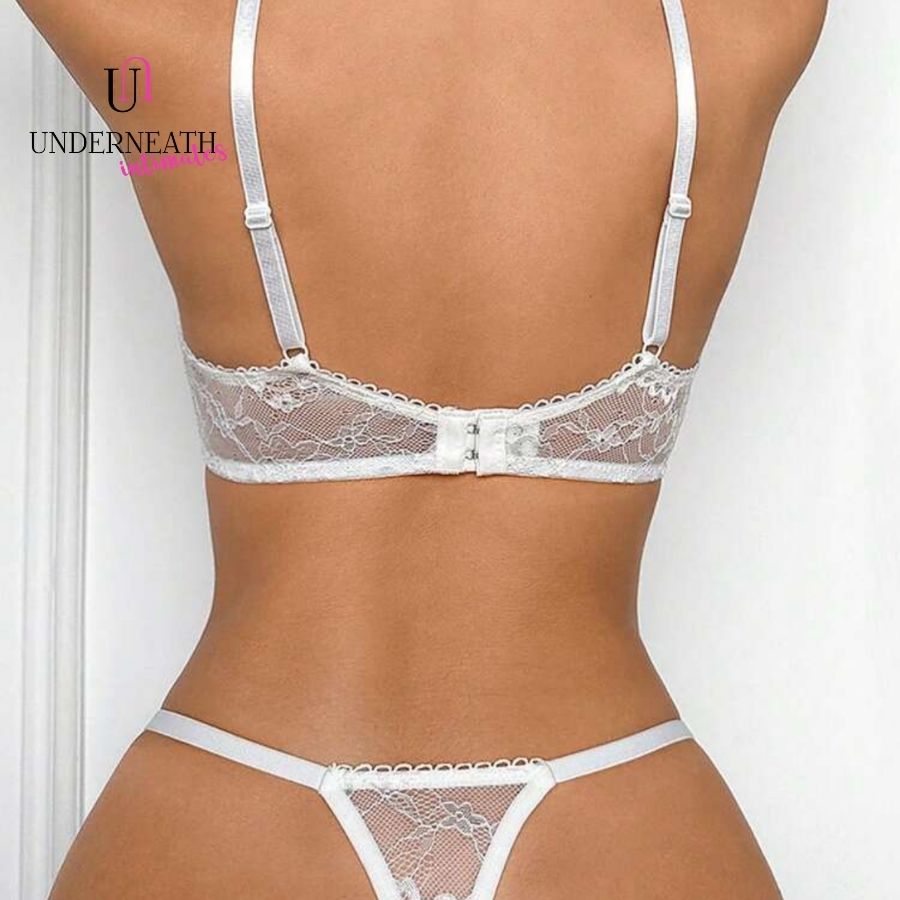 Vanilla Set (with underwire) - White (S/M & L)