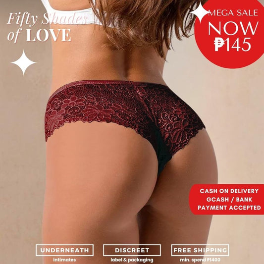 Cheeky Hipster - Burgundy (Freesize)