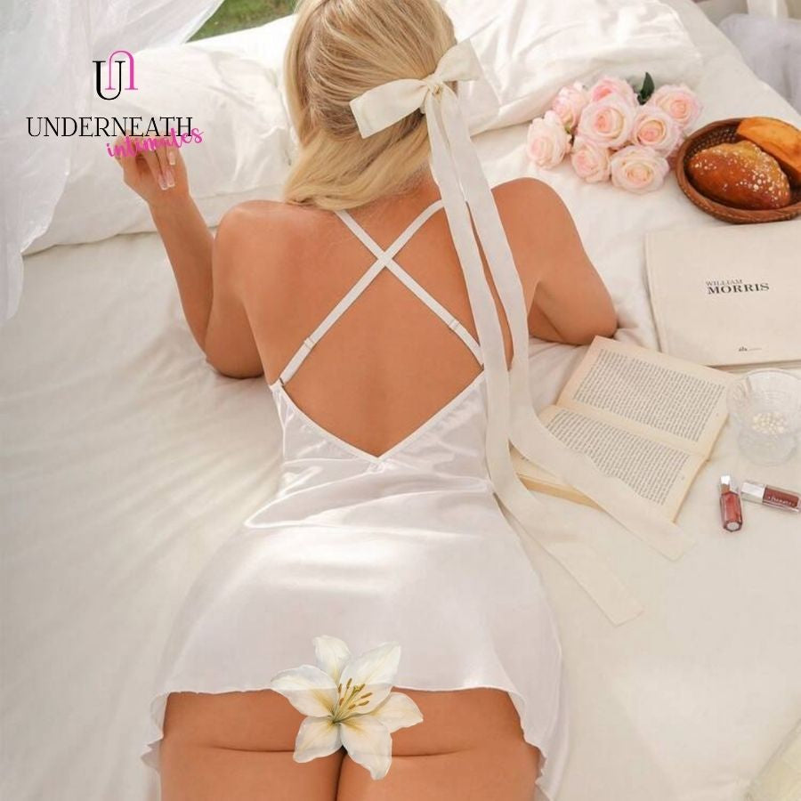 Honey Nightdress - White (S/M & L)