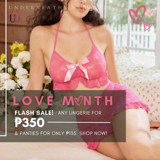 Jelly Set - Hot Pink (S/M & L)