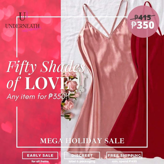 Silk Nightdress - Pink (S/M & L)