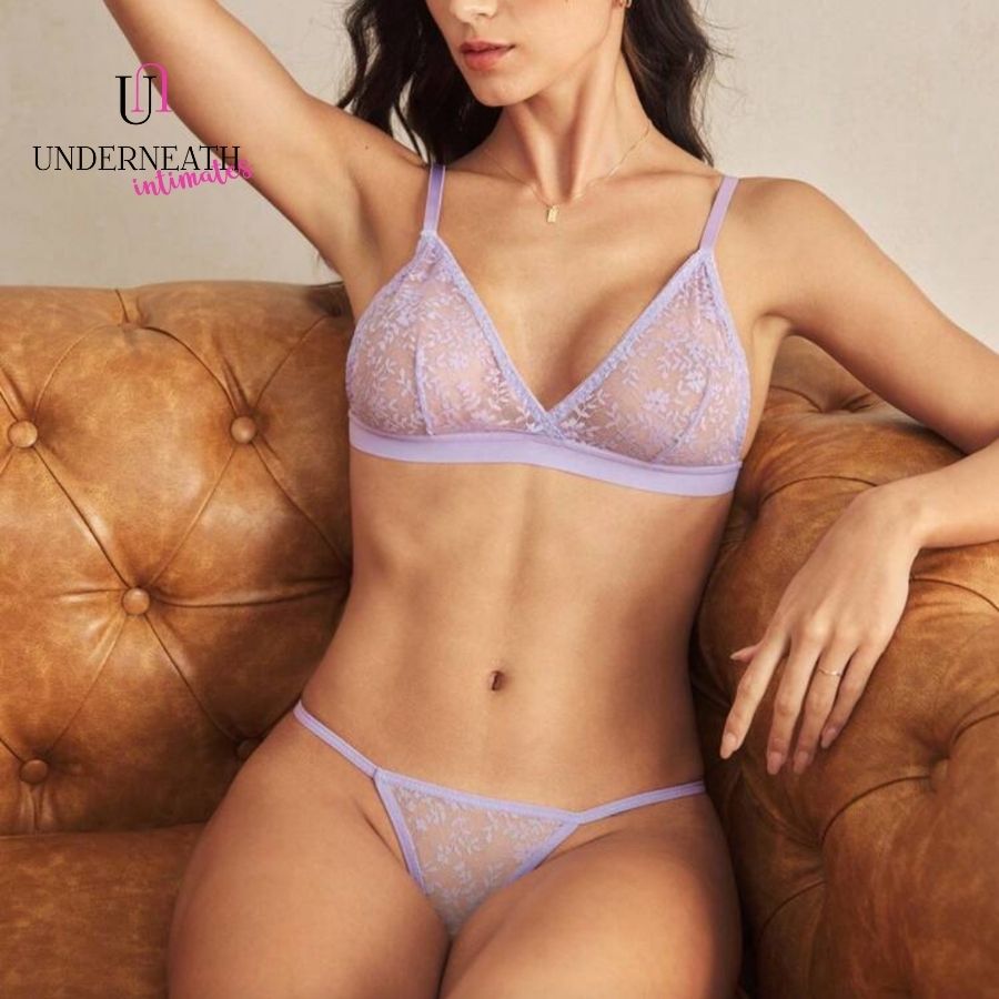 Paris Set - Purple (S/M & L)