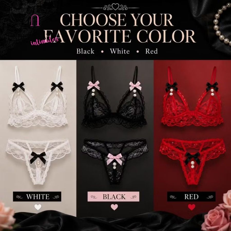 Dare Me Set - Red (S/M & L)