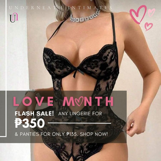 Señorita - Black (Open Crotch) (S/M & L)