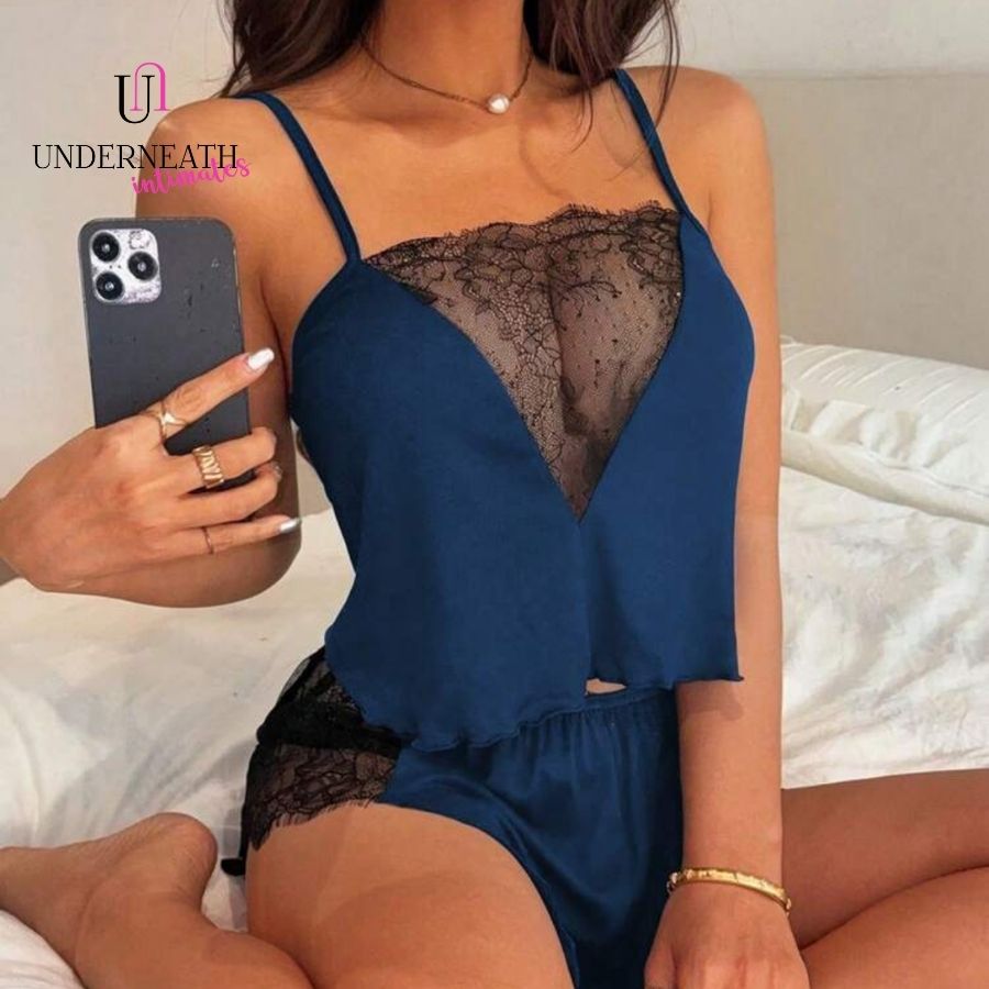 Tiffany Set - Navy Blue (S/M & L)