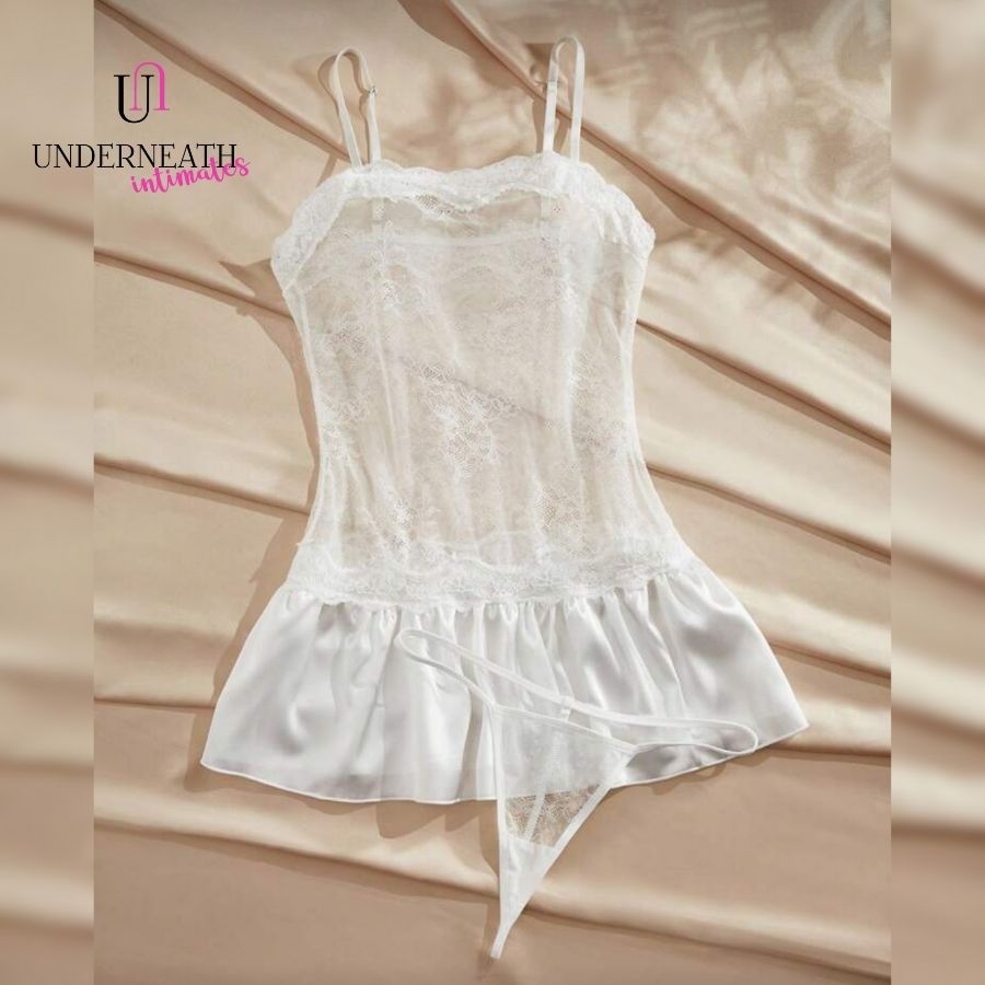Angel Nightdress - White (S/M & L)