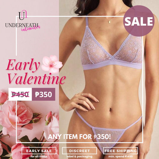 Paris Set - Purple (S/M & L)