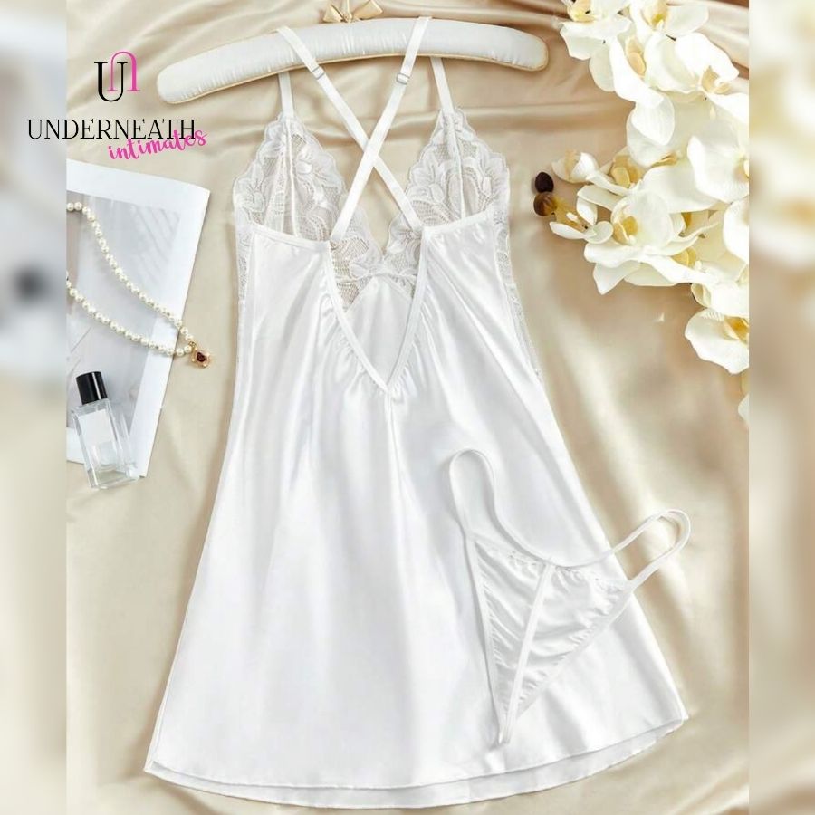 Honey Nightdress - White (S/M & L)