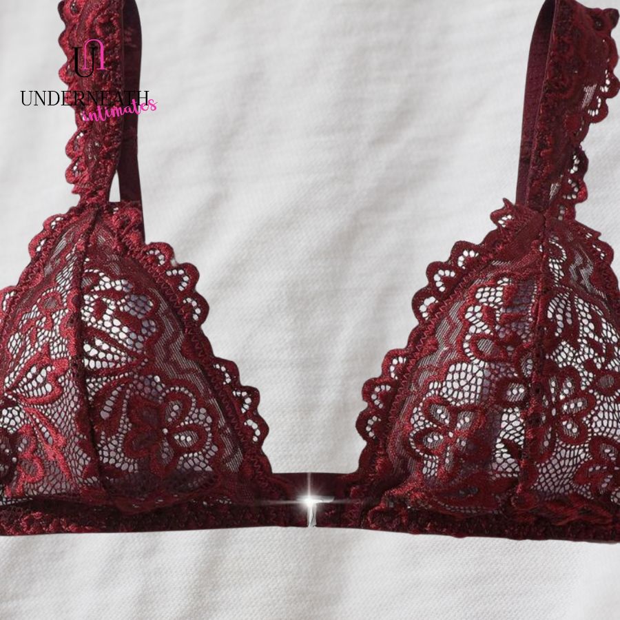 Hailey Set - Wine Red (S/M & L)