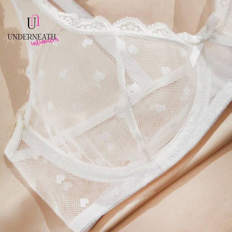Kendall Set (with underwire) - White (S/M & L)