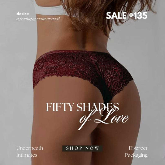 Cheeky Hipster - Burgundy (Freesize)