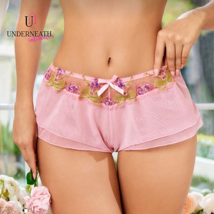 Sassy Boyshorts - Pink (S/M & L/XL)