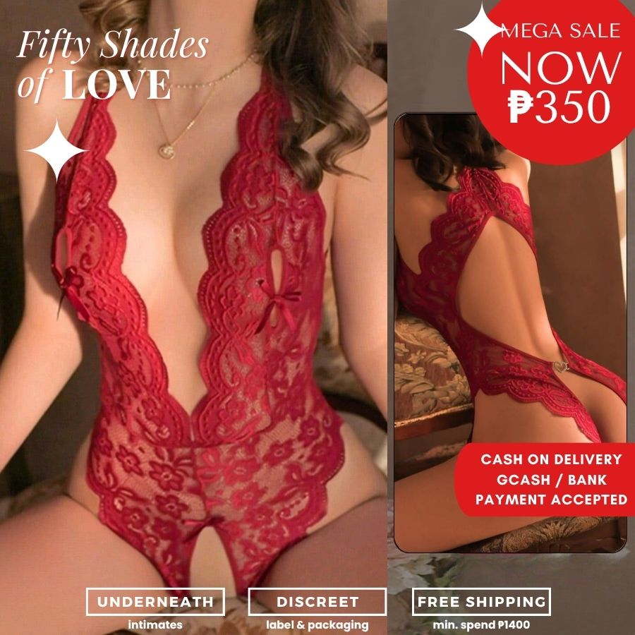 Daring - Red (Open Crotch) (S/M & L)