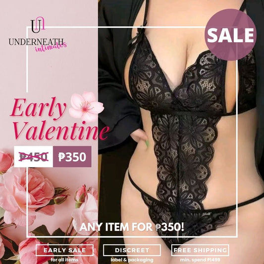 Bombshell - Black (Open Crotch) (L/XL)