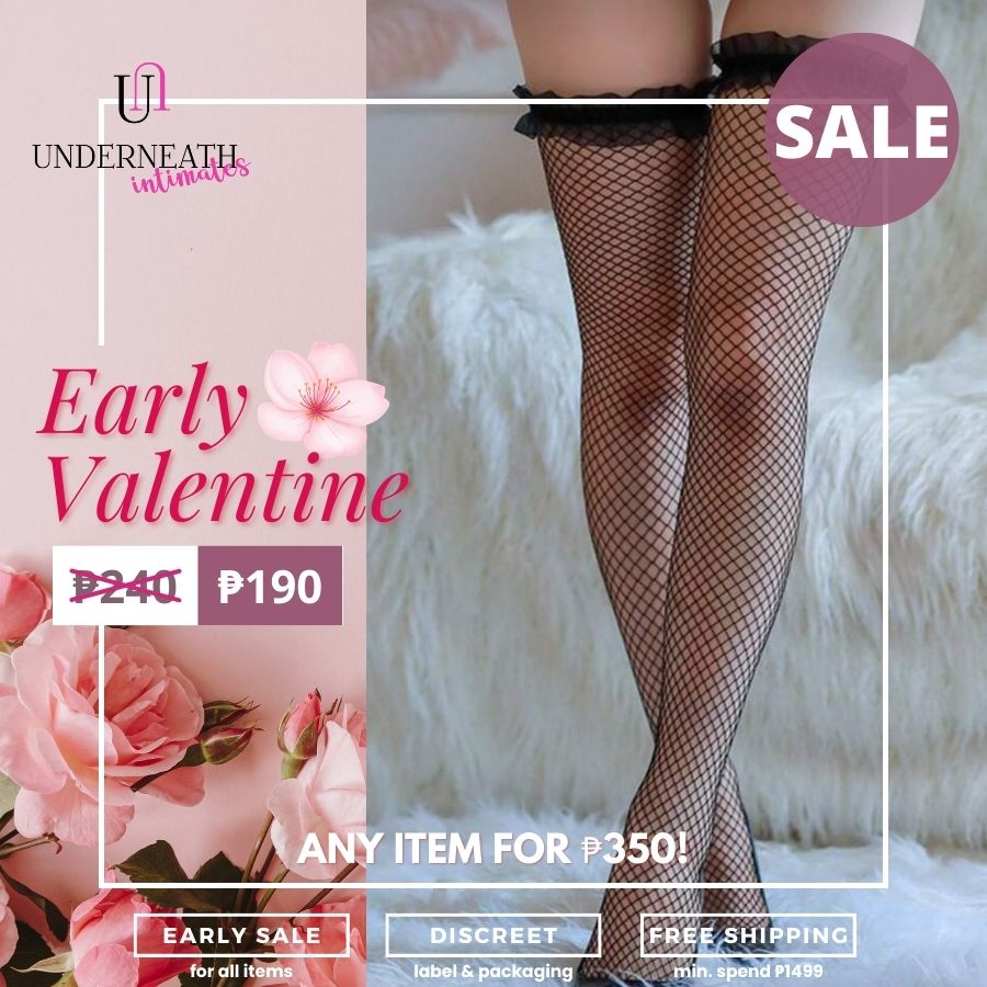 Fishnet Stockings - Black (S/M)