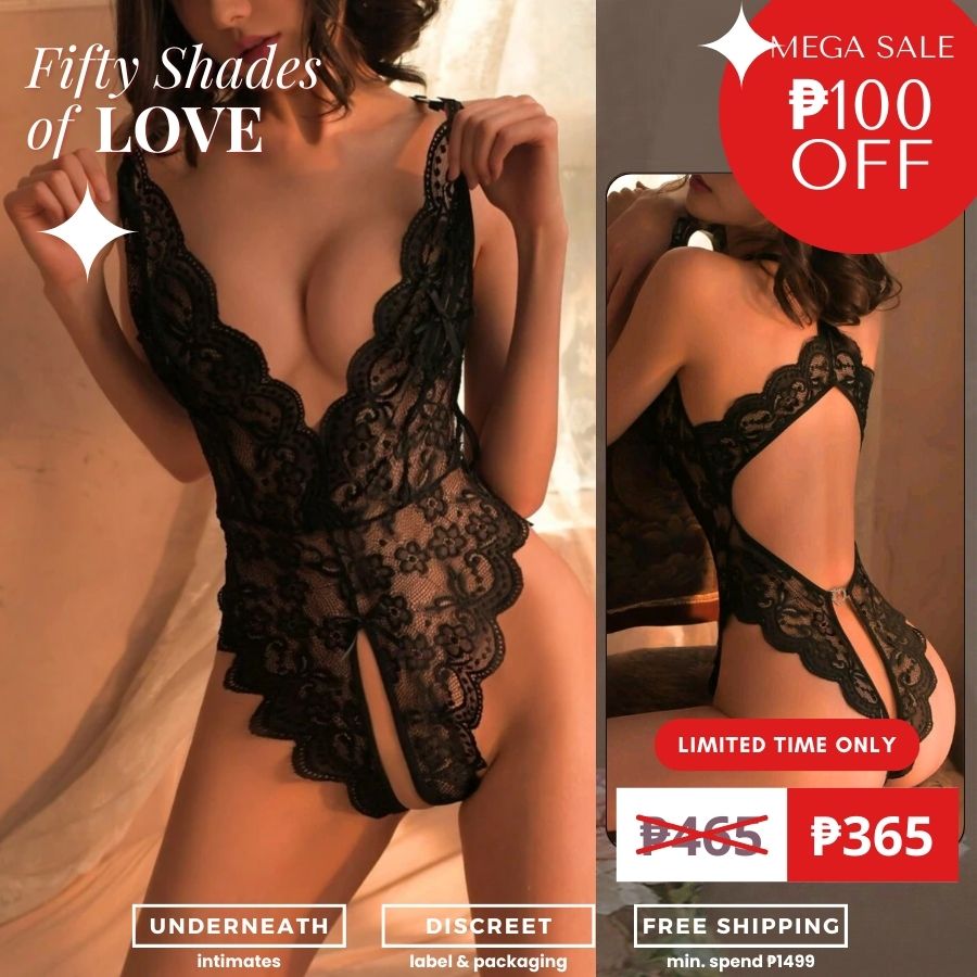 Daring - Black (Open Crotch) (S/M & L)