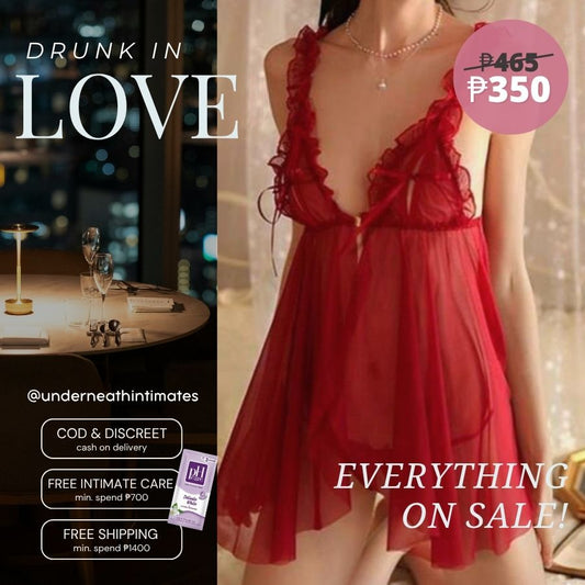 Margarita w/ Thong - Red (S/M & L)