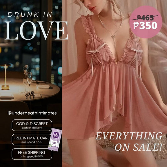Margarita w/ Thong - Dusty Pink (S/M & L)