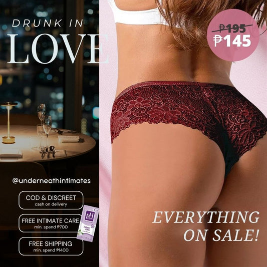 Cheeky Hipster - Burgundy (Freesize)