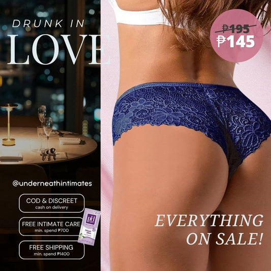 Cheeky Hipster - Navy Blue (Freesize)