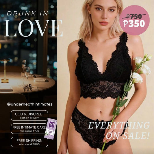 First Love Set - Black (S/M & L)